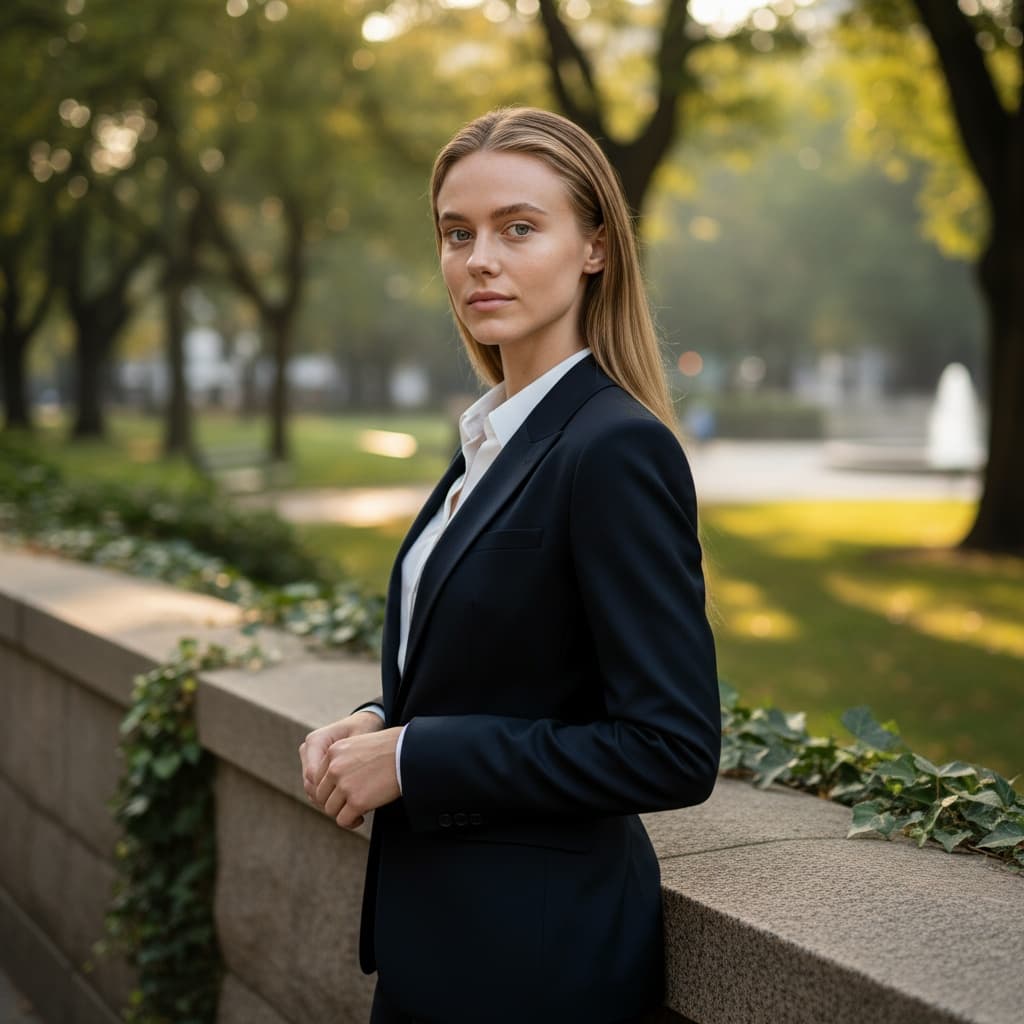 After: FlowPic AI headshot optimized for professional