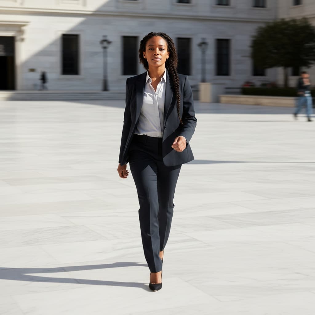 After: FlowPic AI headshot optimized for dating profile